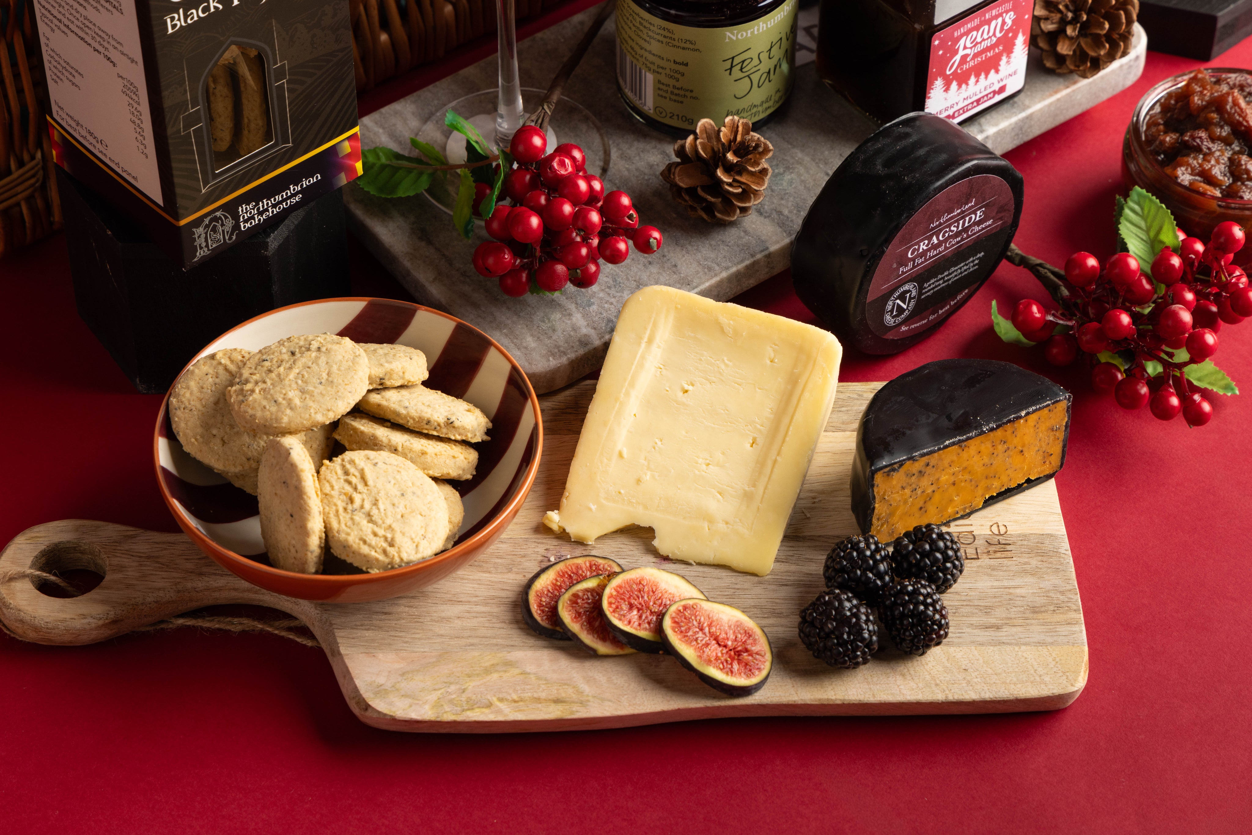 The Christmas Cheese & Wine Hamper