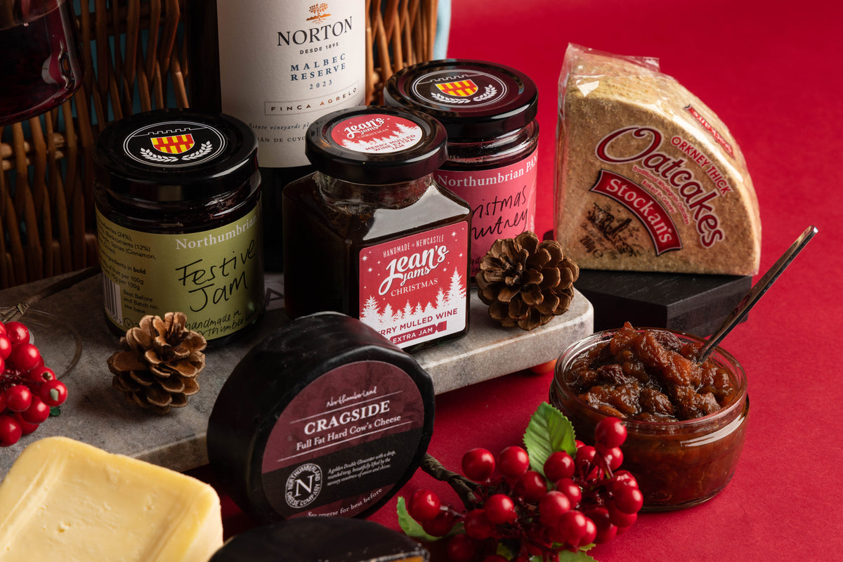 The Christmas Cheese & Wine Hamper