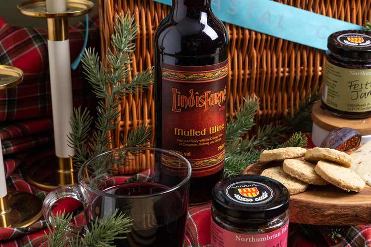 locally mulled wine and chutney from Northumberland