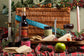 Christmas hamper gift from Newcastle upon tyne full of local products including wine, cheese and chutney 