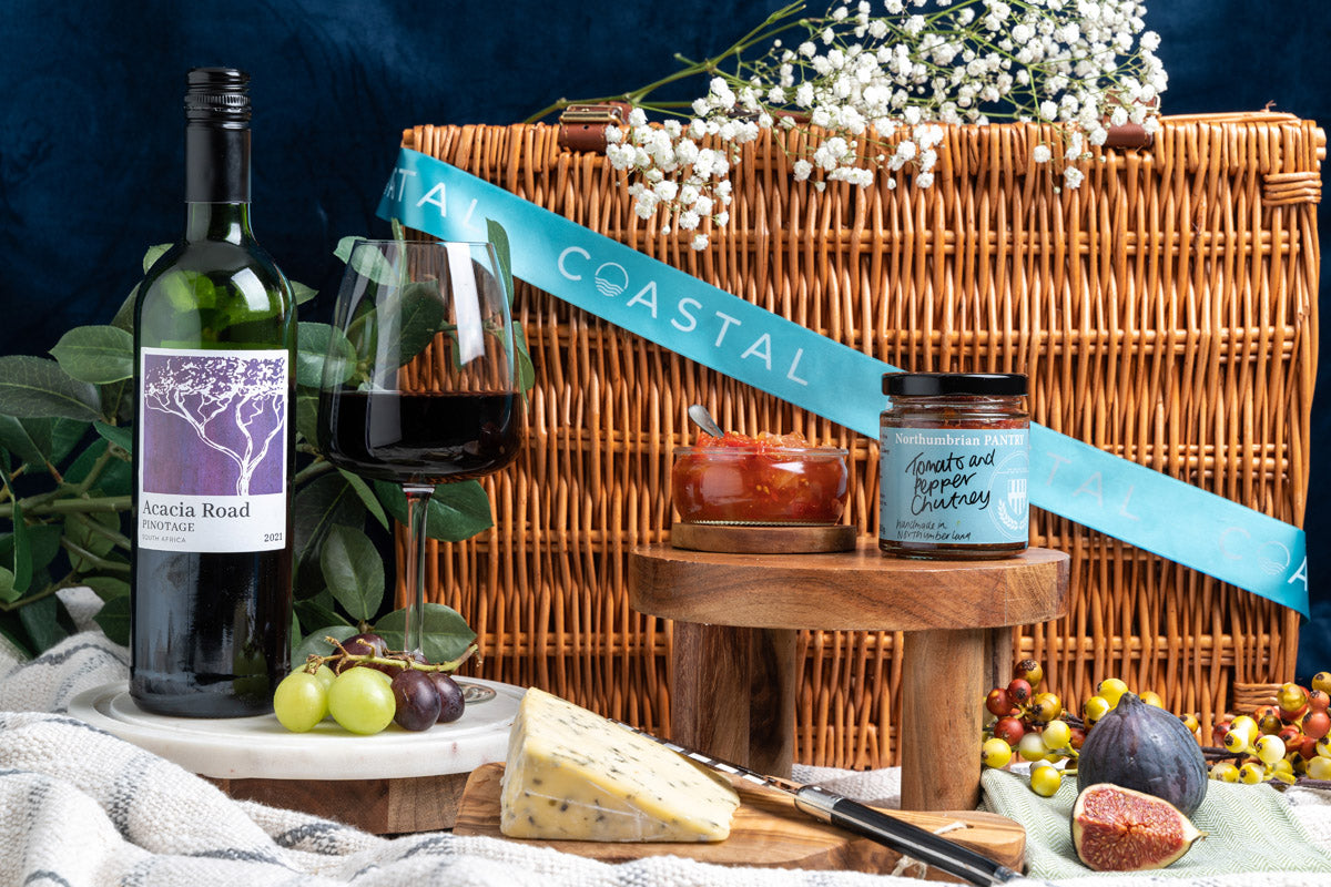 wine, cheese and chutney gift hamper. Newcastle & north east luxury products