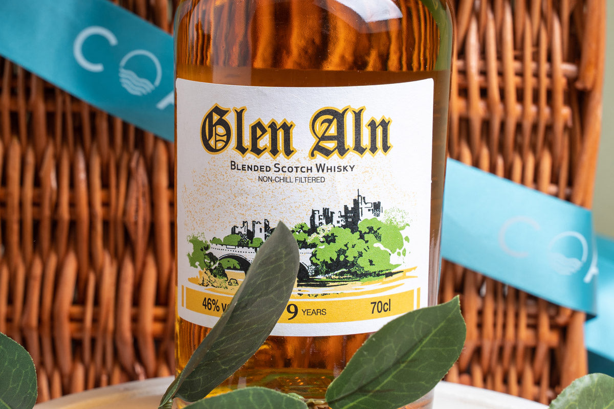 local glen aln whiskey from northumberland